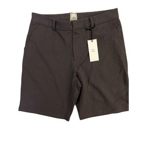Swet Tailor‎ Men's Shorts Size 30 Flat Front Casual Chino Style Gray